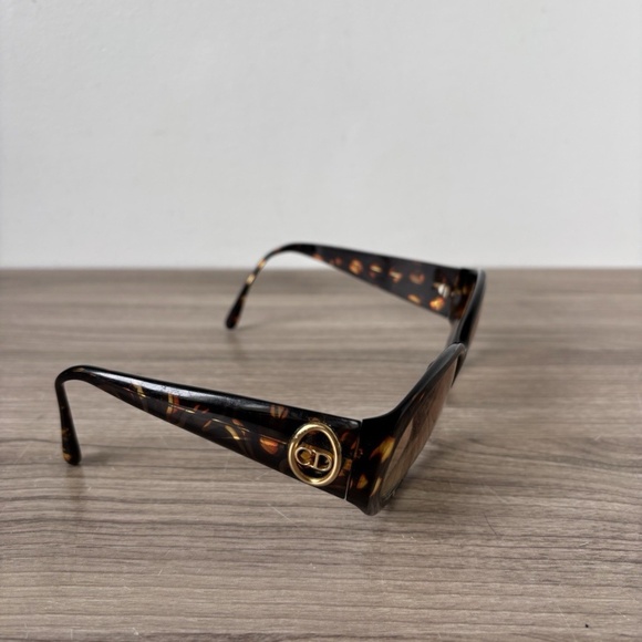 Christian Dior Sunglasses ICM Frames Brown Tortoise *VINTAGE*❤️ - Picture 4 of 8